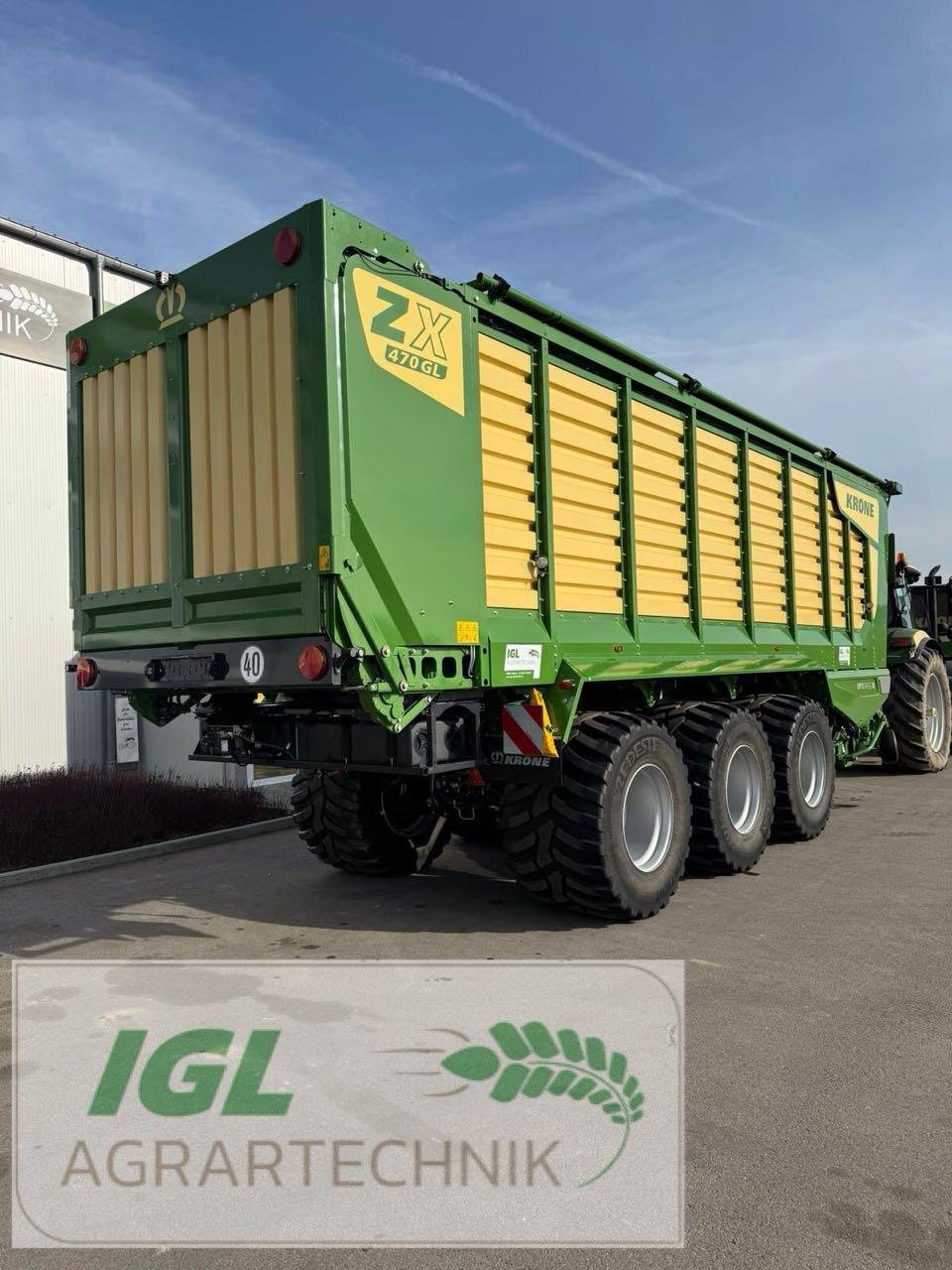 Ladewagen of the type Krone ZX 470 GL OptiGrass (TT406-20), Neumaschine in Nabburg (Picture 3)