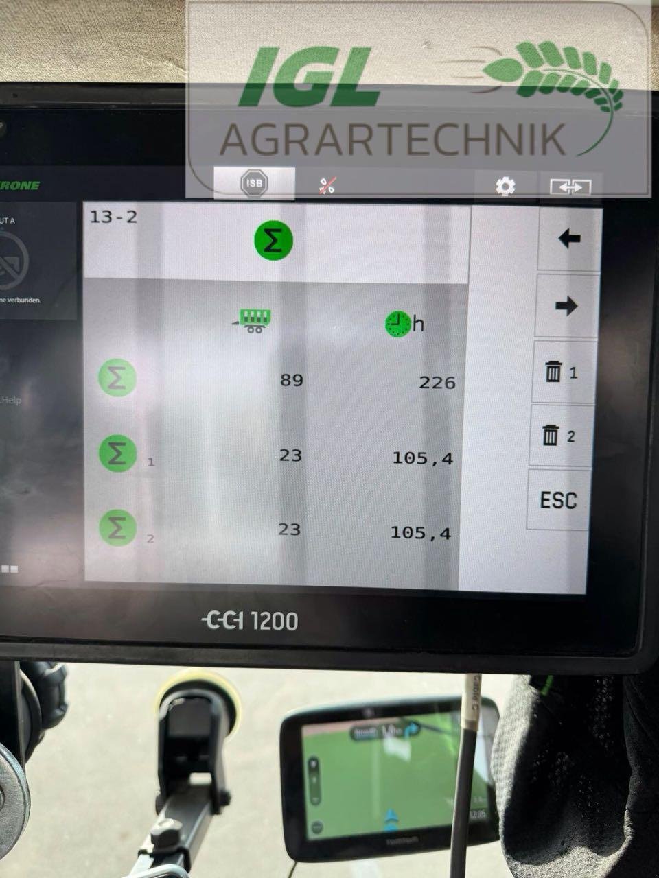 Ladewagen of the type Krone ZX 470 GL OptiGrass (TT406-20), Neumaschine in Nabburg (Picture 14)