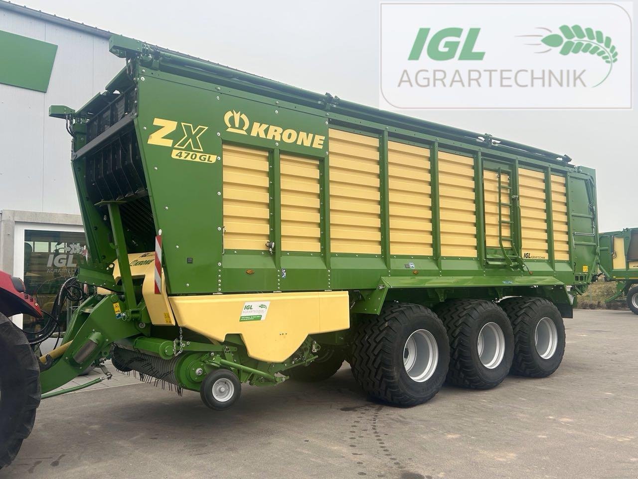 Ladewagen typu Krone ZX 470 GL, Gebrauchtmaschine v Nabburg (Obrázek 9)