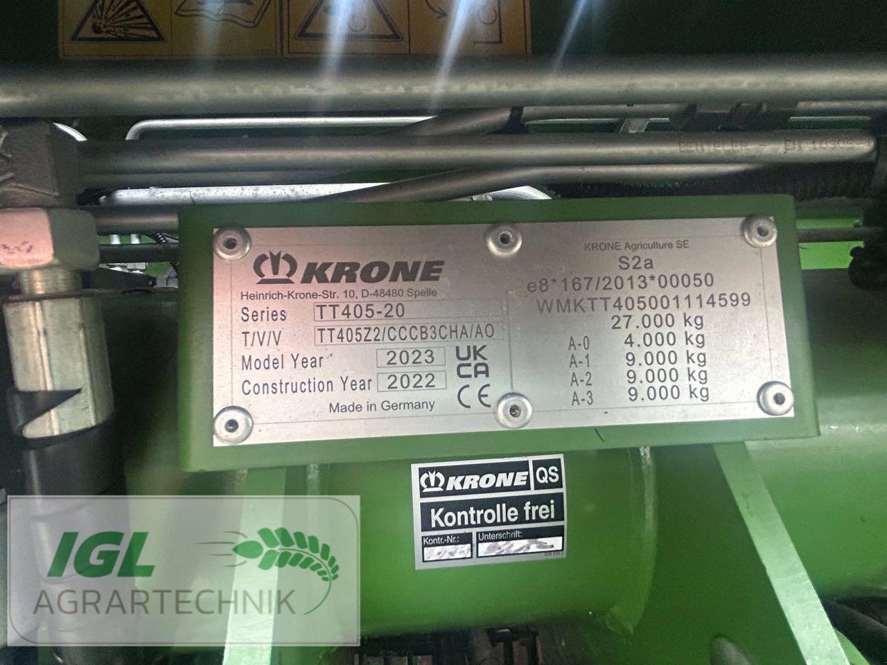 Ladewagen typu Krone ZX 470 GL, Gebrauchtmaschine v Nabburg (Obrázek 22)