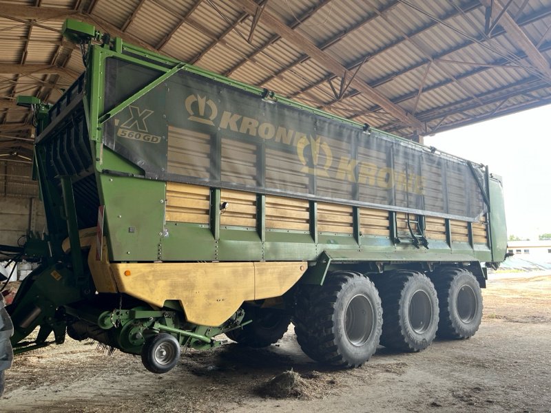Ladewagen des Typs Krone ZX 560 GD, Gebrauchtmaschine in Ebersbach (Bild 1)