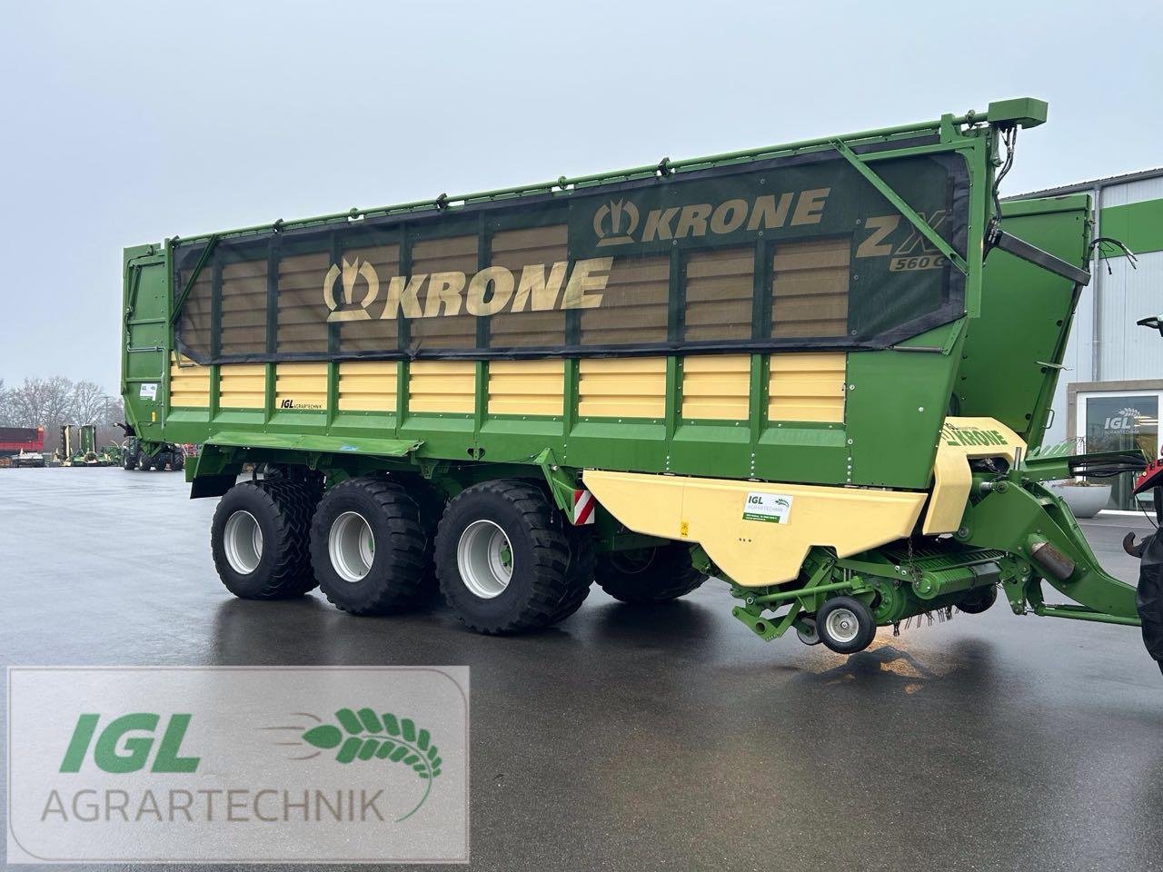 Ladewagen des Typs Krone ZX 560 GL, Gebrauchtmaschine in Nabburg (Bild 2)