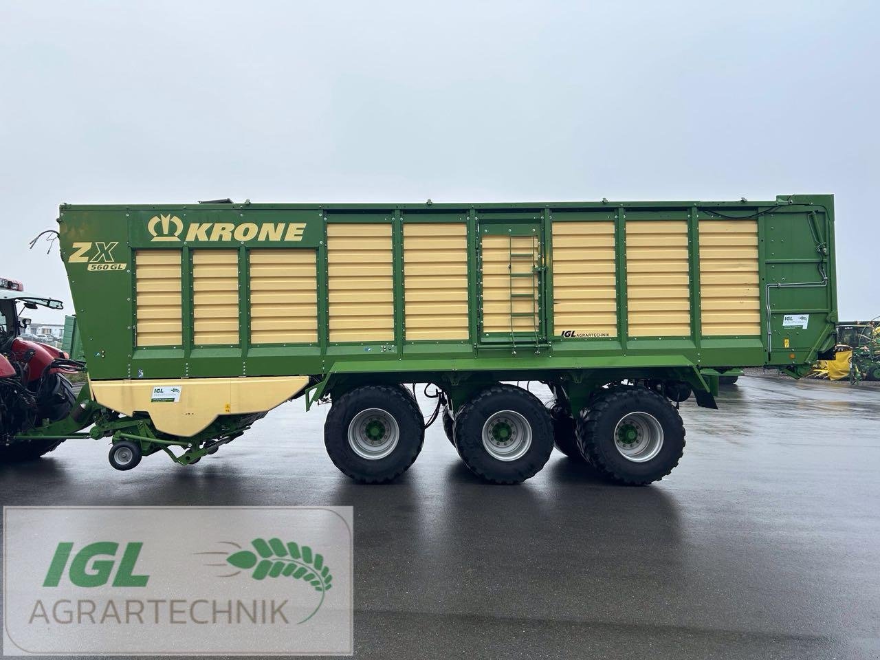 Ladewagen des Typs Krone ZX 560 GL, Gebrauchtmaschine in Nabburg (Bild 3)