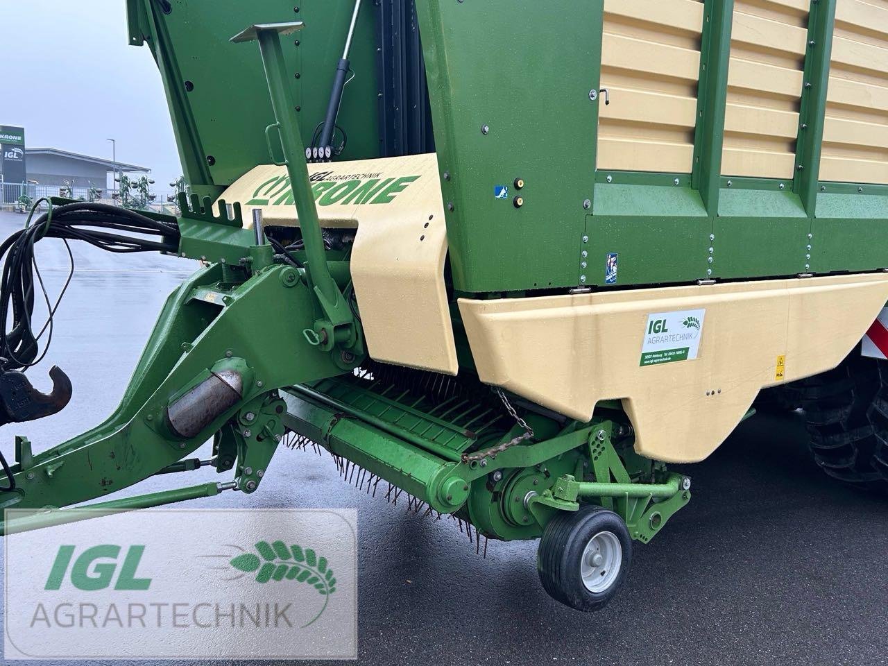 Ladewagen des Typs Krone ZX 560 GL, Gebrauchtmaschine in Nabburg (Bild 5)