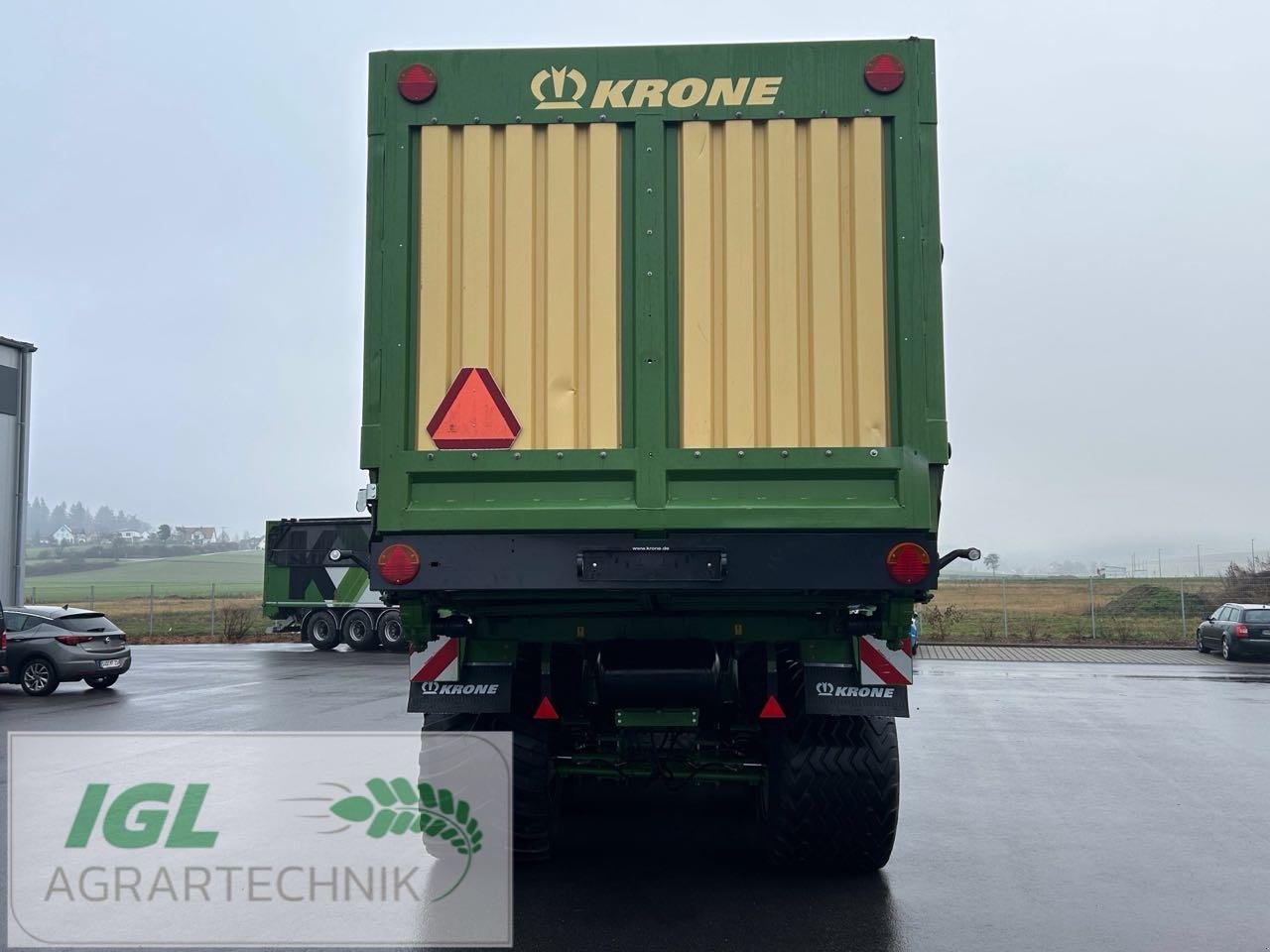 Ladewagen des Typs Krone ZX 560 GL, Gebrauchtmaschine in Nabburg (Bild 8)