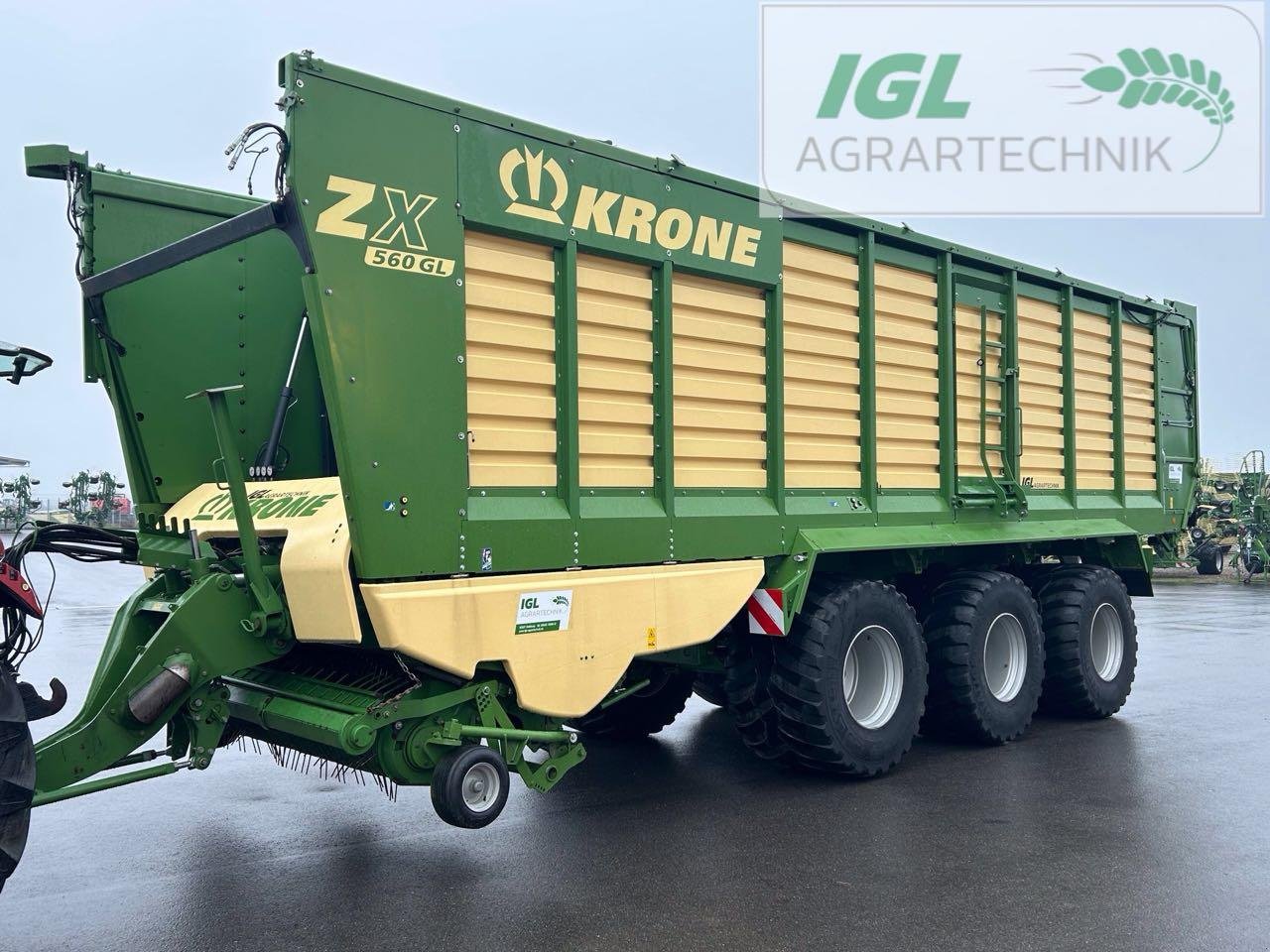 Ladewagen des Typs Krone ZX 560 GL, Gebrauchtmaschine in Nabburg (Bild 11)