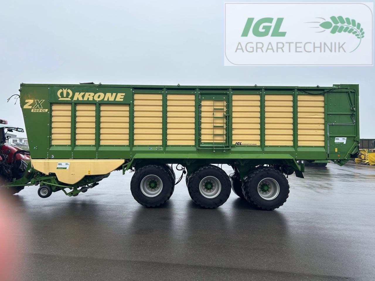 Ladewagen des Typs Krone ZX 560 GL, Gebrauchtmaschine in Nabburg (Bild 12)
