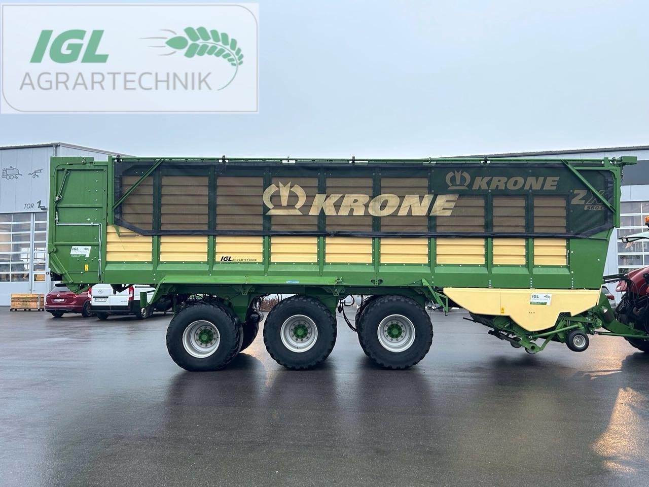 Ladewagen des Typs Krone ZX 560 GL, Gebrauchtmaschine in Nabburg (Bild 15)
