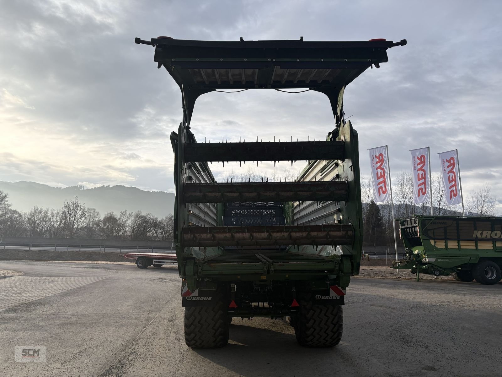 Ladewagen Türe ait Krone ZX430GD, Gebrauchtmaschine içinde St. Marein (resim 4)