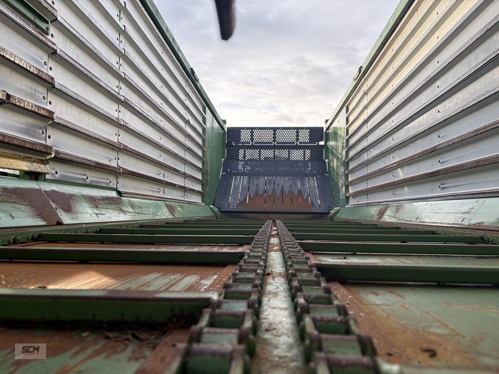 Ladewagen Türe ait Krone ZX430GD, Gebrauchtmaschine içinde St. Marein (resim 12)