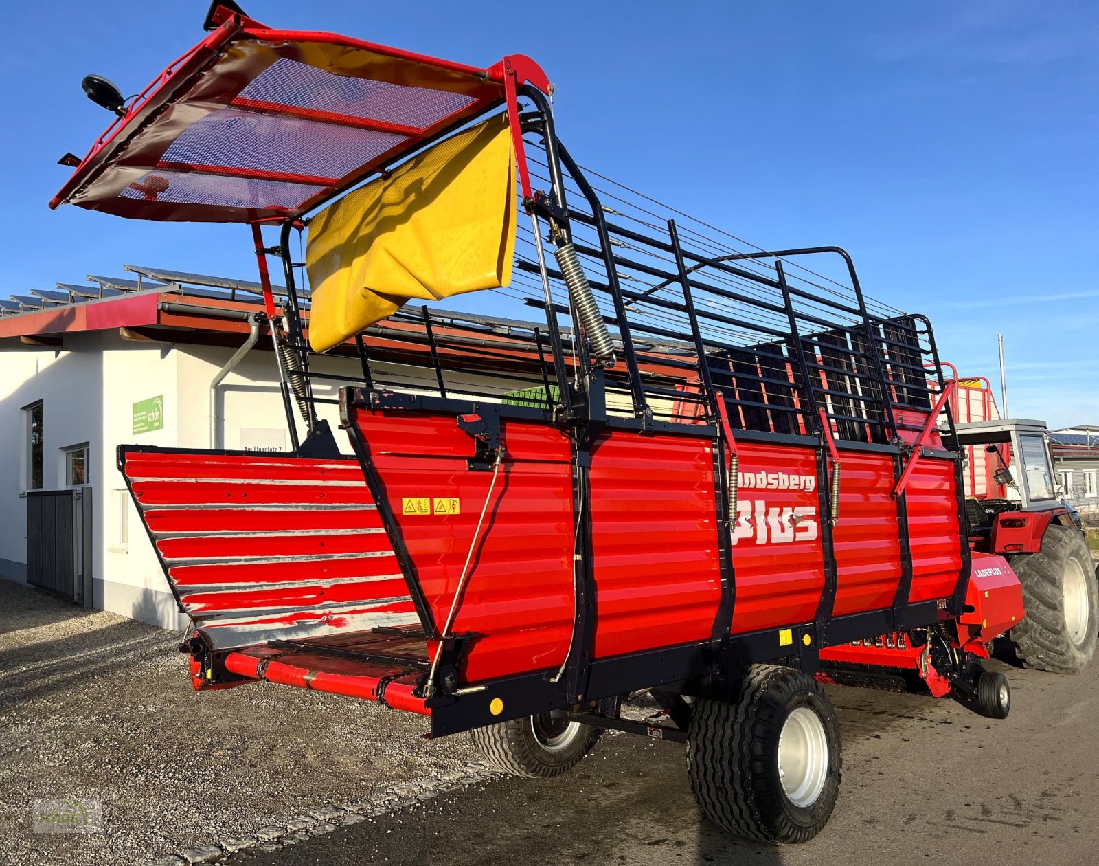 Ladewagen van het type Landsberg Ladeplus 35-5 - fast baugleich wie Pöttinger Ladeprofi 2 - mit neuen Breitreifen, Gebrauchtmaschine in Burgrieden (Foto 8)