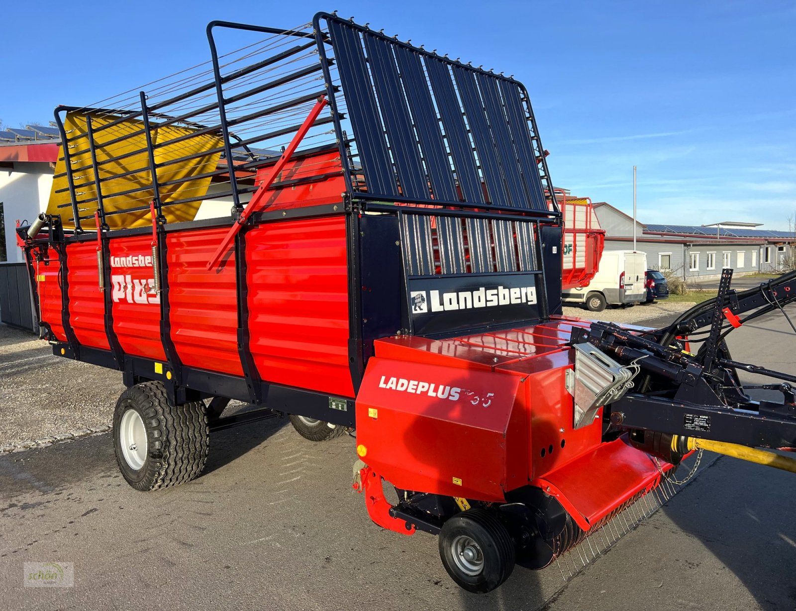 Ladewagen van het type Landsberg Ladeplus 35-5 - fast baugleich wie Pöttinger Ladeprofi 2 - mit neuen Breitreifen, Gebrauchtmaschine in Burgrieden (Foto 12)