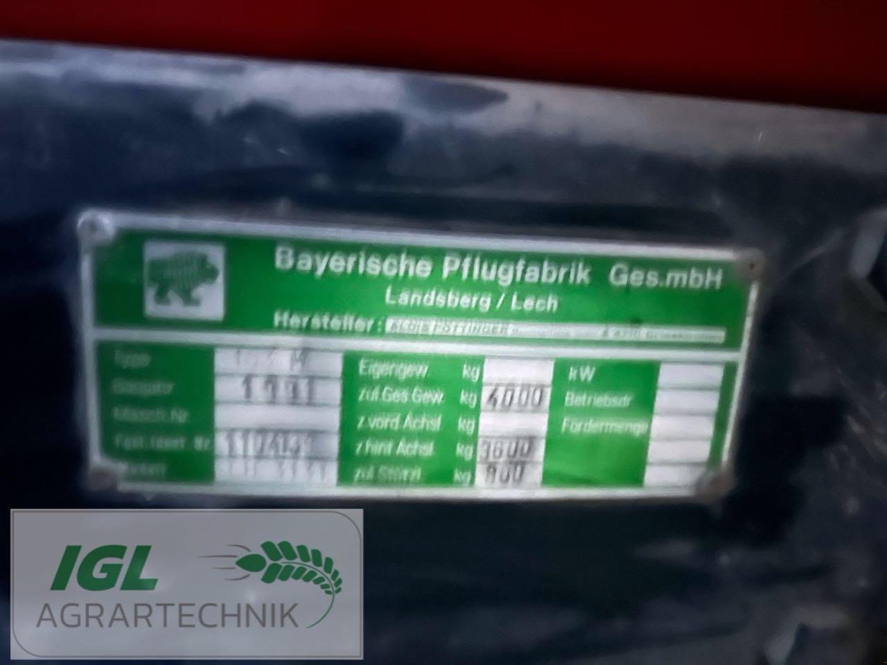 Ladewagen of the type Landsberg LH3131, Gebrauchtmaschine in Nabburg (Picture 11)