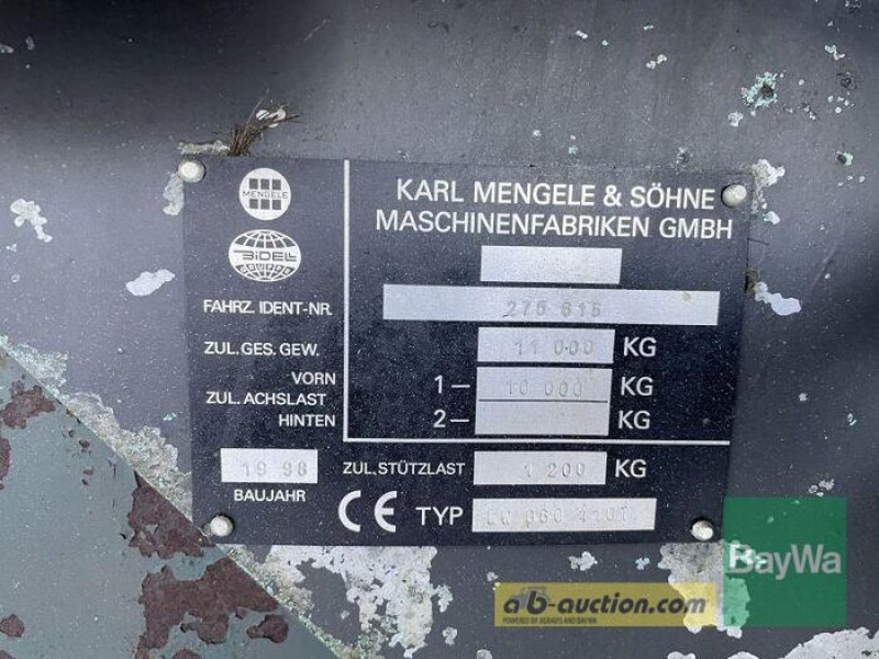 Ladewagen tip Mengele 745, Gebrauchtmaschine in Bamberg (Poză 5)