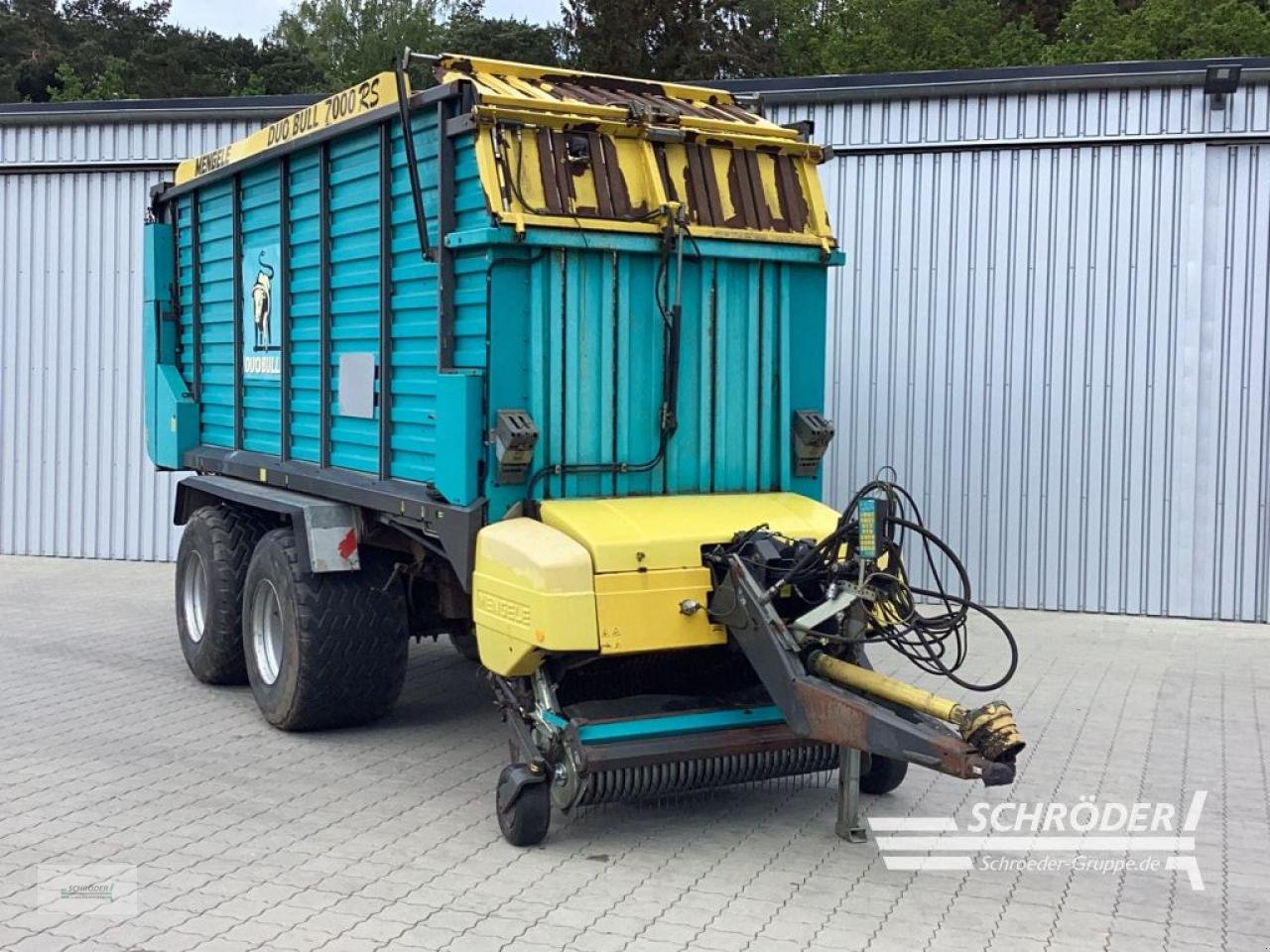 Ladewagen des Typs Mengele DUO BULL 7000 RS, Gebrauchtmaschine in Wildeshausen (Bild 1)