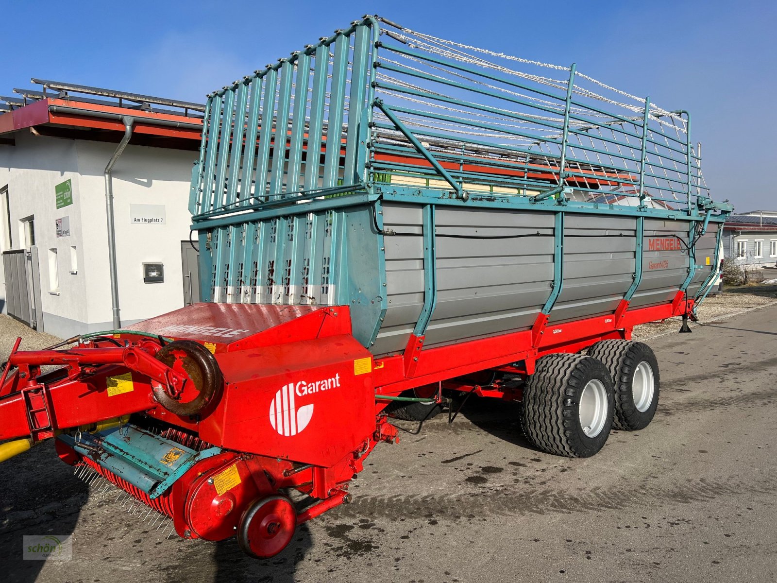 Ladewagen des Typs Mengele Garant 435 mit neuen 19-er Breitreifen und guter Ausstattung, Gebrauchtmaschine in Burgrieden (Bild 1)