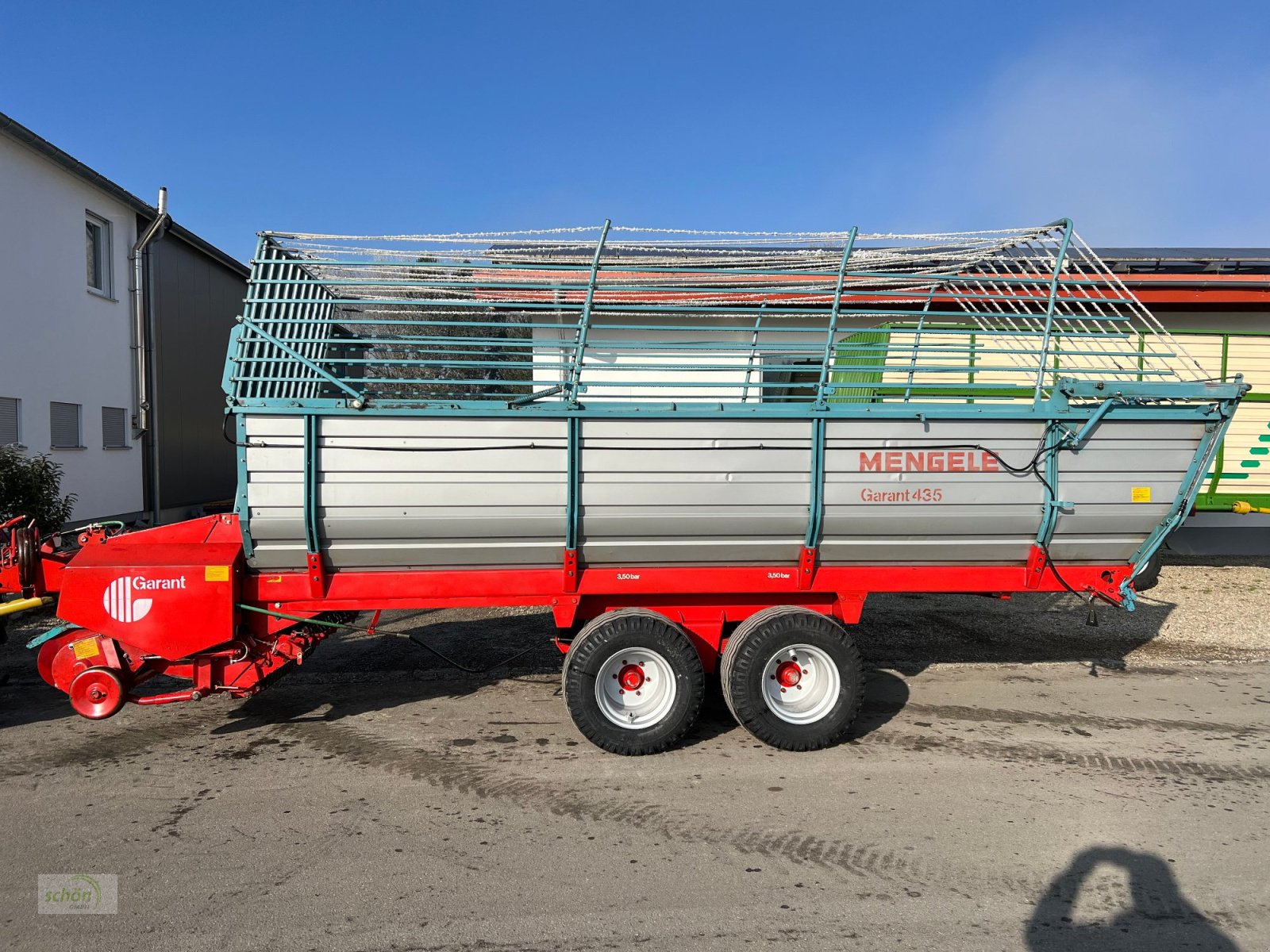 Ladewagen des Typs Mengele Garant 435 mit neuen 19-er Breitreifen und guter Ausstattung, Gebrauchtmaschine in Burgrieden (Bild 2)