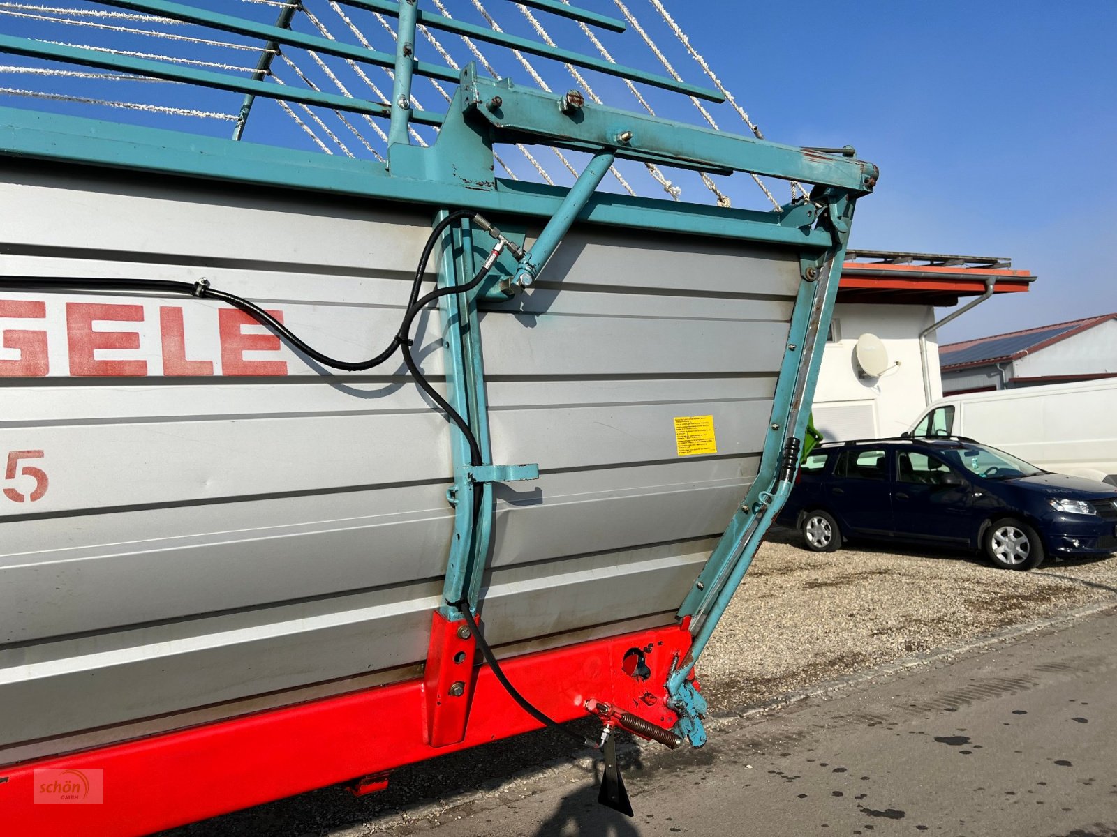 Ladewagen des Typs Mengele Garant 435 mit neuen 19-er Breitreifen und guter Ausstattung, Gebrauchtmaschine in Burgrieden (Bild 4)