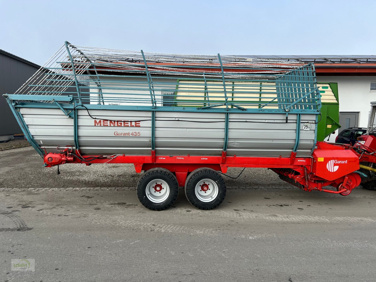Ladewagen des Typs Mengele Garant 435 mit neuen 19-er Breitreifen und guter Ausstattung, Gebrauchtmaschine in Burgrieden (Bild 11)