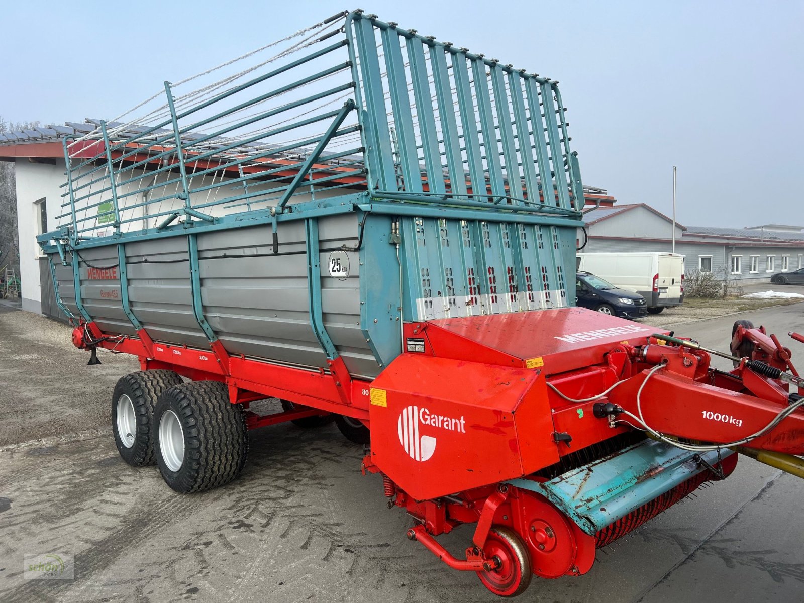 Ladewagen des Typs Mengele Garant 435 mit neuen 19-er Breitreifen und guter Ausstattung, Gebrauchtmaschine in Burgrieden (Bild 15)