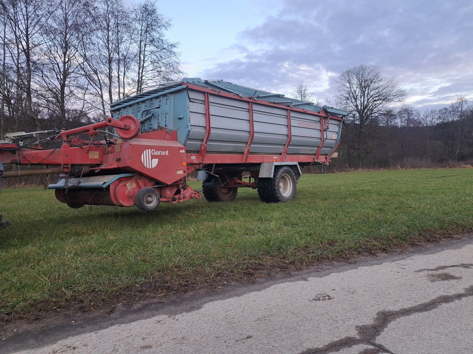 Ladewagen a típus Mengele Garant 532, Gebrauchtmaschine ekkor: Salgen  (Kép 1)