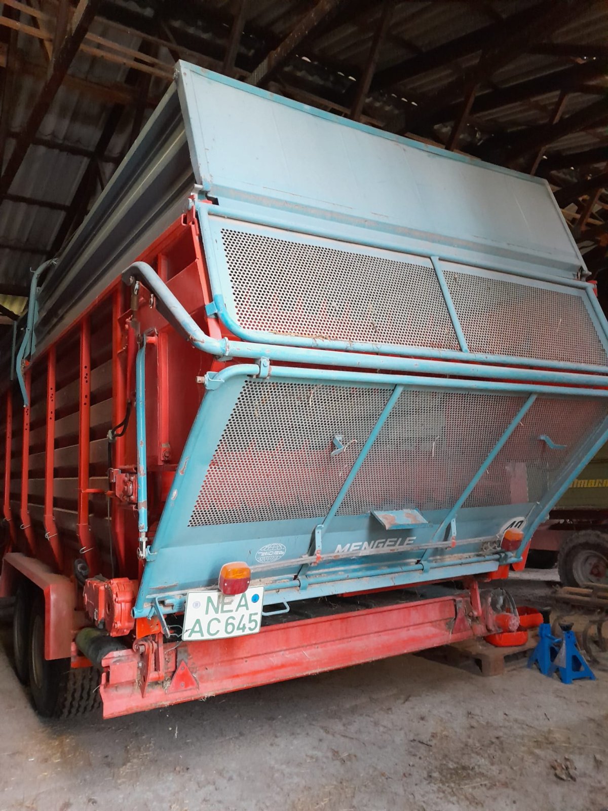 Ladewagen des Typs Mengele Garant 543, Gebrauchtmaschine in Neustadt a.d Aisch (Bild 4)