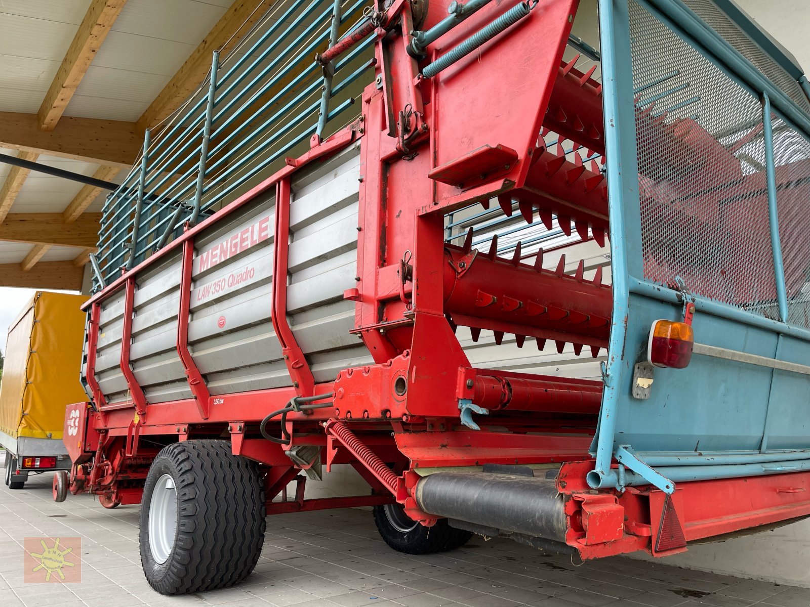 Ladewagen Türe ait Mengele LAW 350 Quadro, Gebrauchtmaschine içinde Henndorf am Wallersee (resim 3)