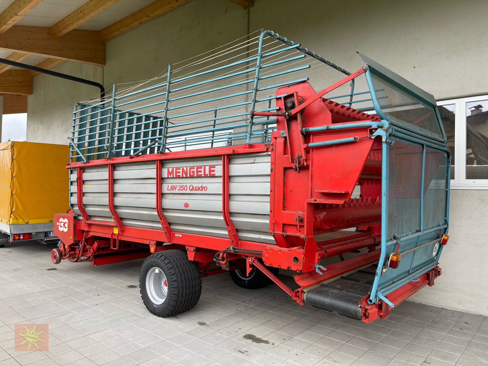 Ladewagen Türe ait Mengele LAW 350 Quadro, Gebrauchtmaschine içinde Henndorf am Wallersee (resim 5)