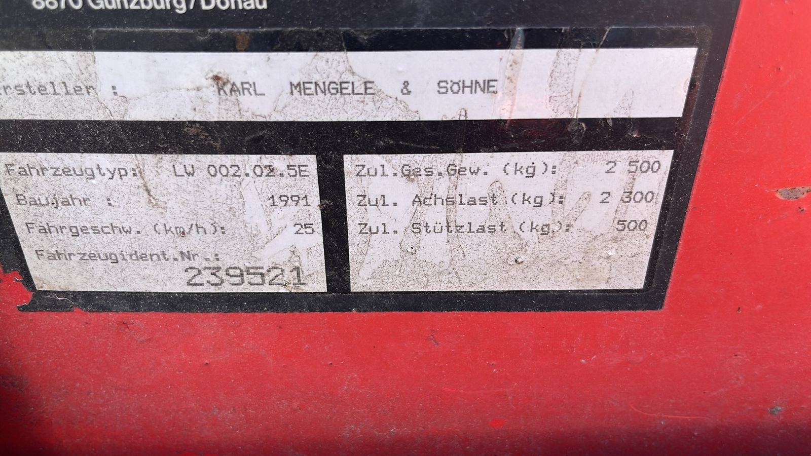 Ladewagen typu Mengele Lw 190 Pico, Gebrauchtmaschine v Ried im Oberinntal (Obrázek 8)