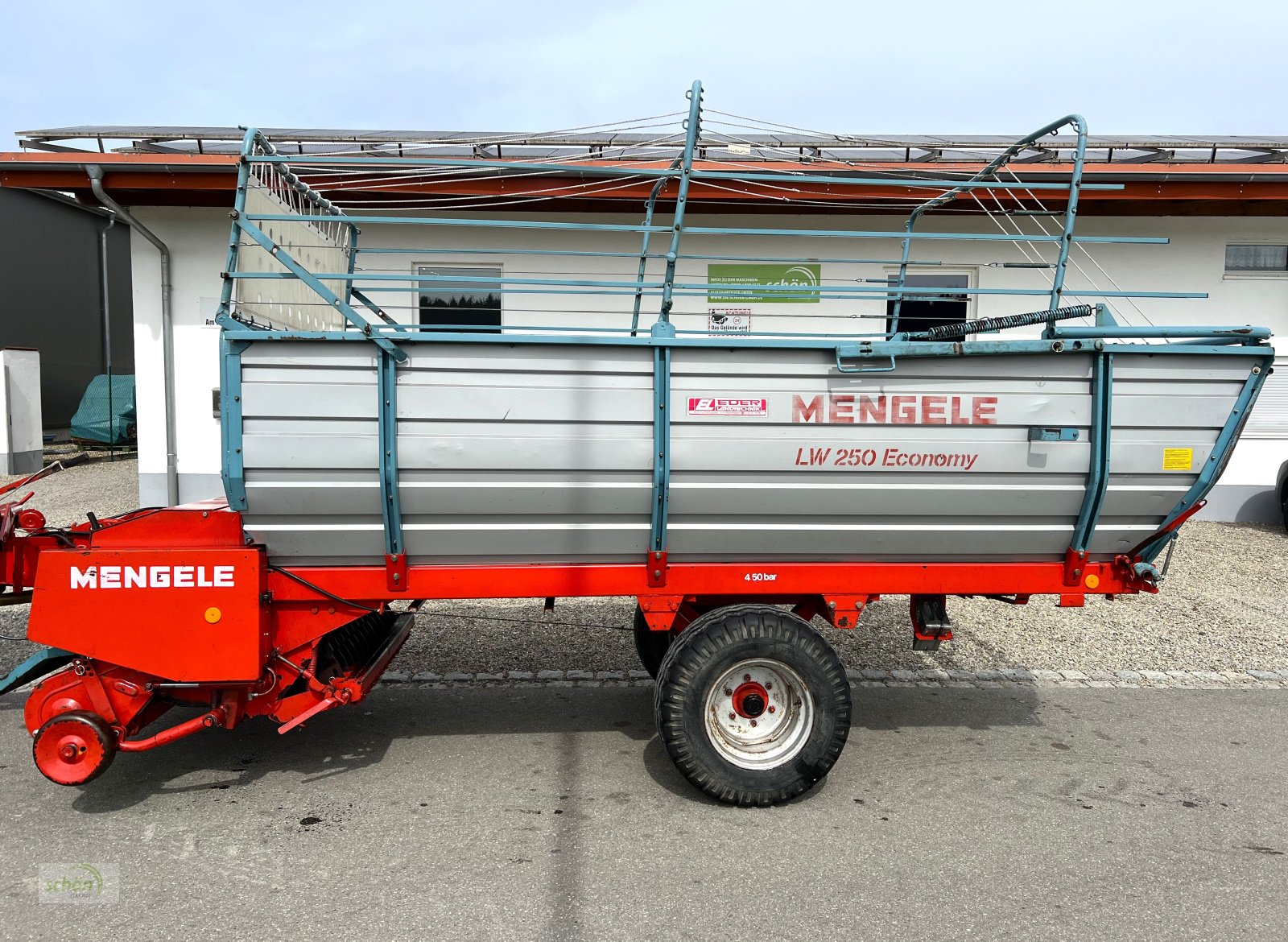 Ladewagen des Typs Mengele LW 250 Economy - Leichtbau-Ladewagen, Gebrauchtmaschine in Burgrieden (Bild 2)