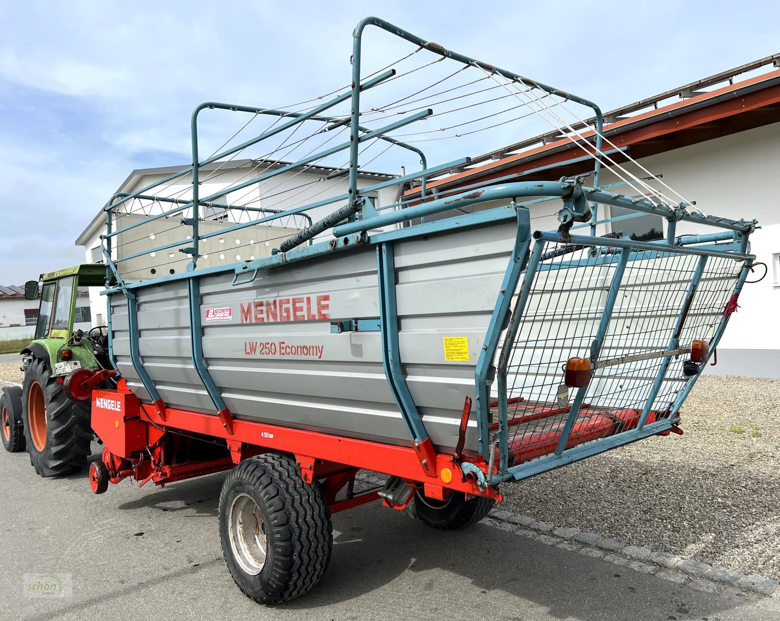 Ladewagen des Typs Mengele LW 250 Economy - Leichtbau-Ladewagen, Gebrauchtmaschine in Burgrieden (Bild 3)