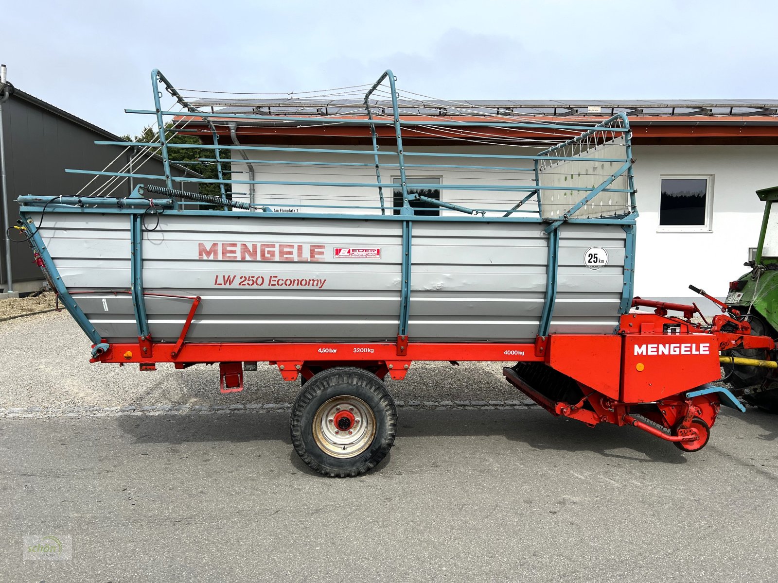 Ladewagen des Typs Mengele LW 250 Economy - Leichtbau-Ladewagen, Gebrauchtmaschine in Burgrieden (Bild 8)