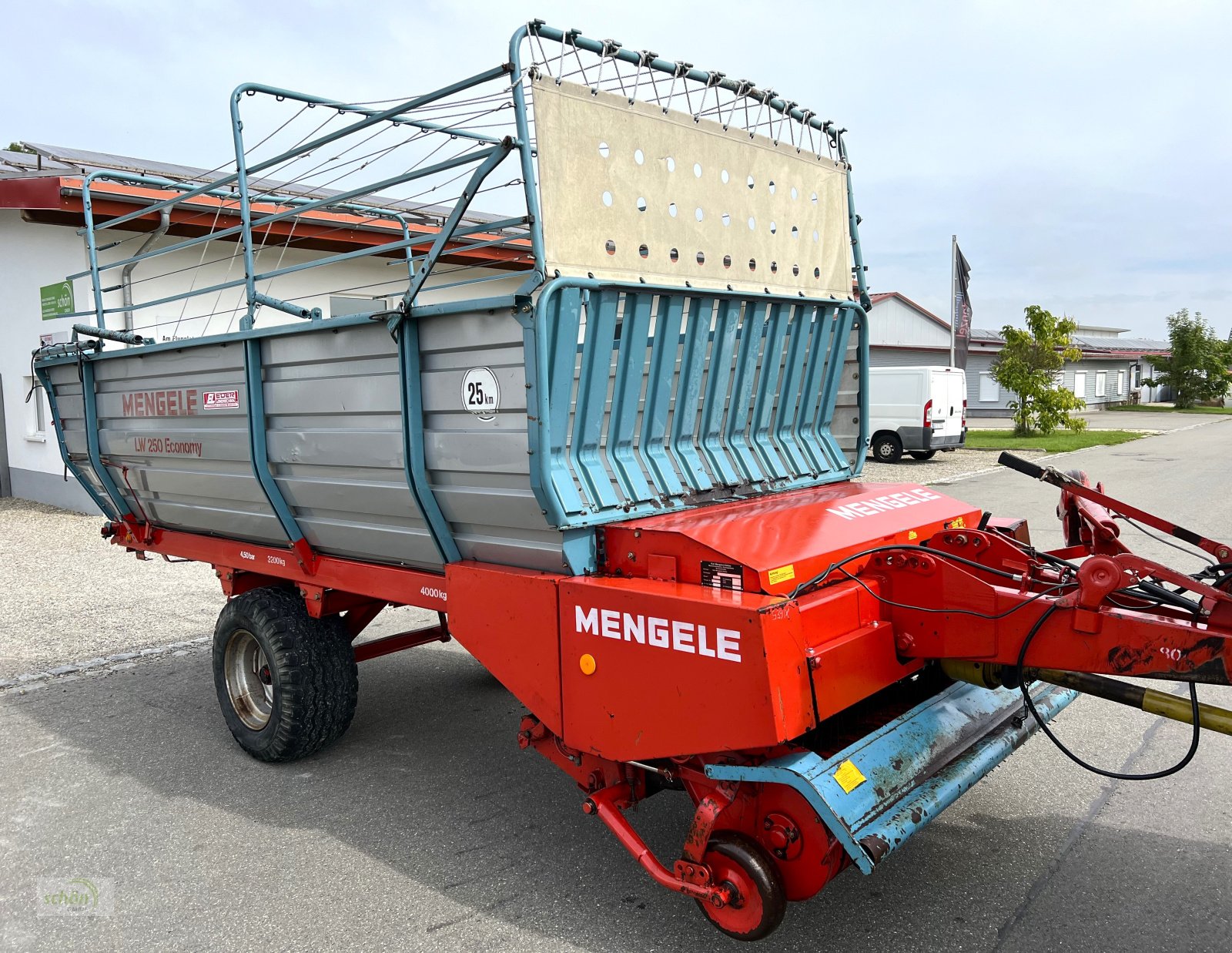 Ladewagen des Typs Mengele LW 250 Economy - Leichtbau-Ladewagen, Gebrauchtmaschine in Burgrieden (Bild 9)