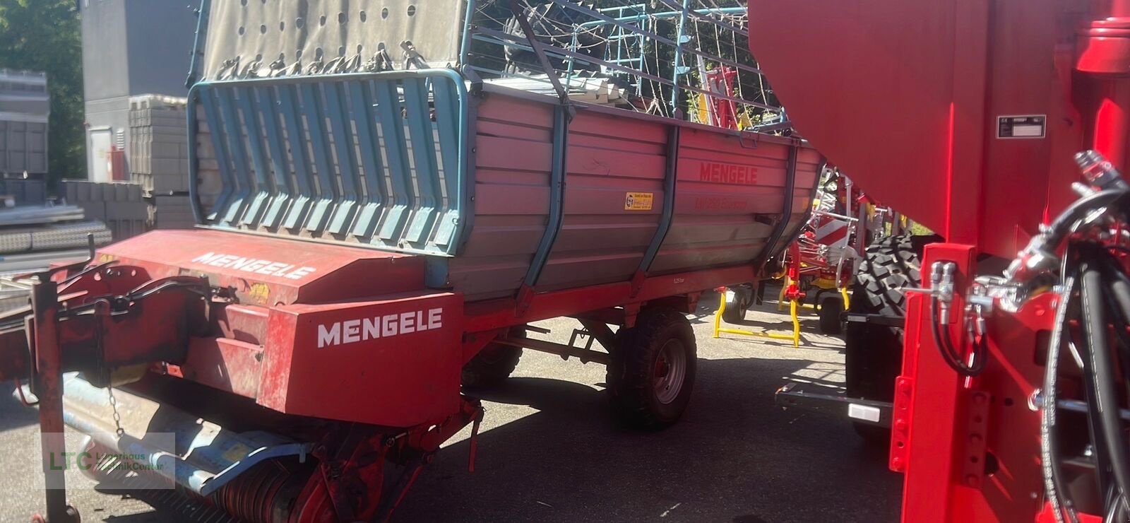 Ladewagen des Typs Mengele LW 250 Economy, Gebrauchtmaschine in Redlham (Bild 1)