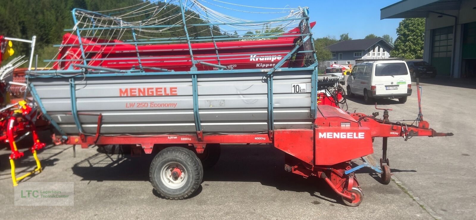 Ladewagen des Typs Mengele LW 250 Economy, Gebrauchtmaschine in Redlham (Bild 6)