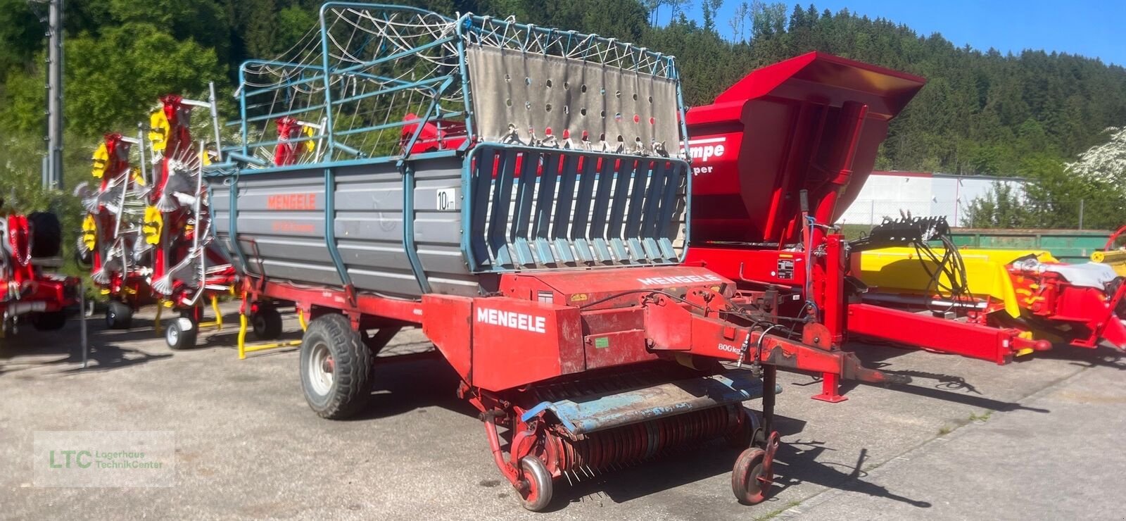 Ladewagen des Typs Mengele LW 250 Economy, Gebrauchtmaschine in Redlham (Bild 2)