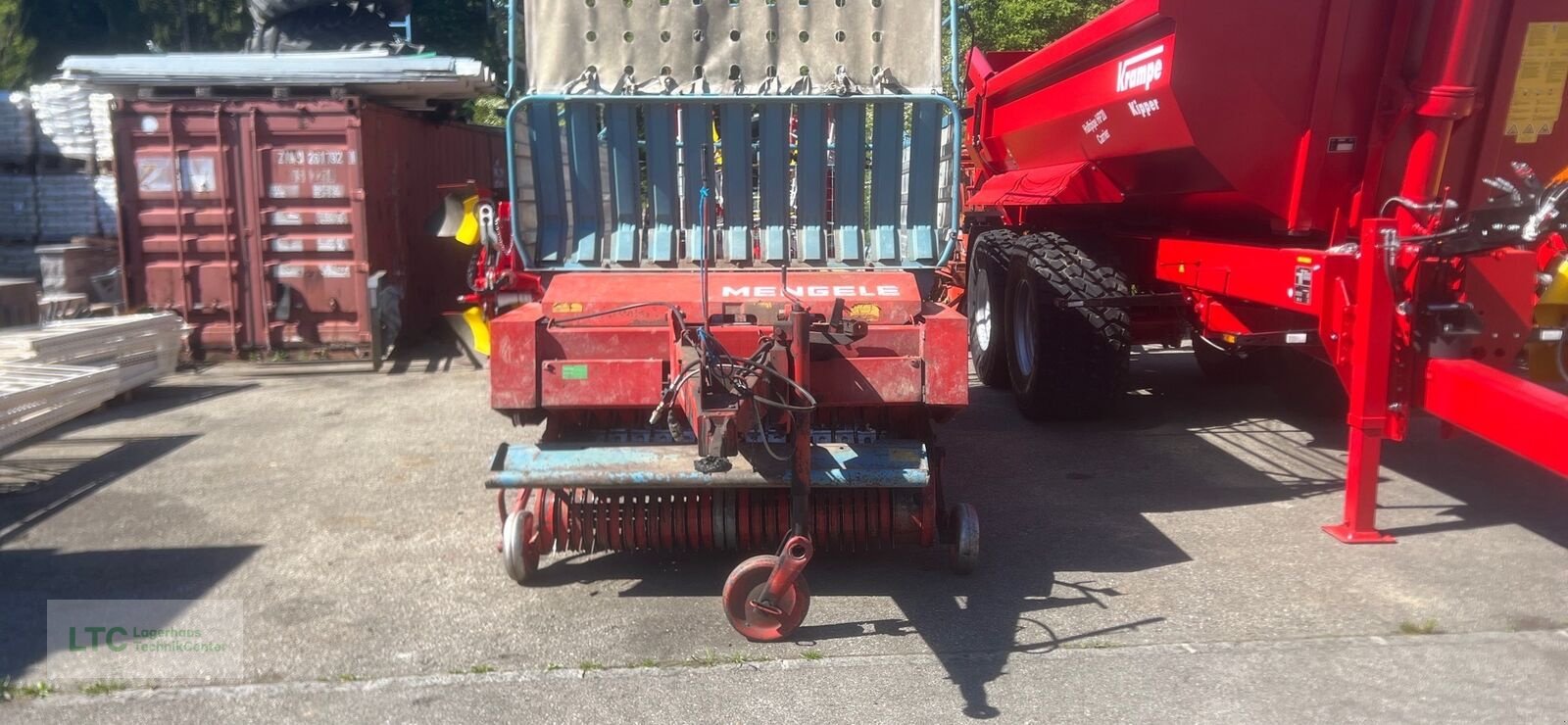 Ladewagen des Typs Mengele LW 250 Economy, Gebrauchtmaschine in Redlham (Bild 5)