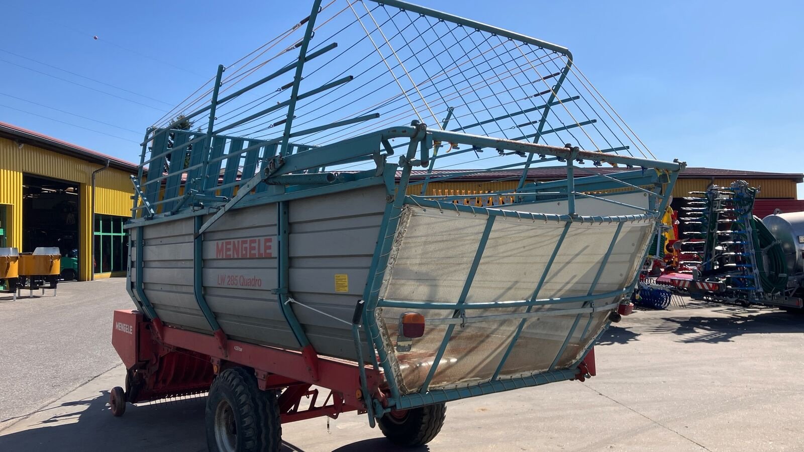Ladewagen des Typs Mengele LW 285 Quadro, Gebrauchtmaschine in Zwettl (Bild 4)