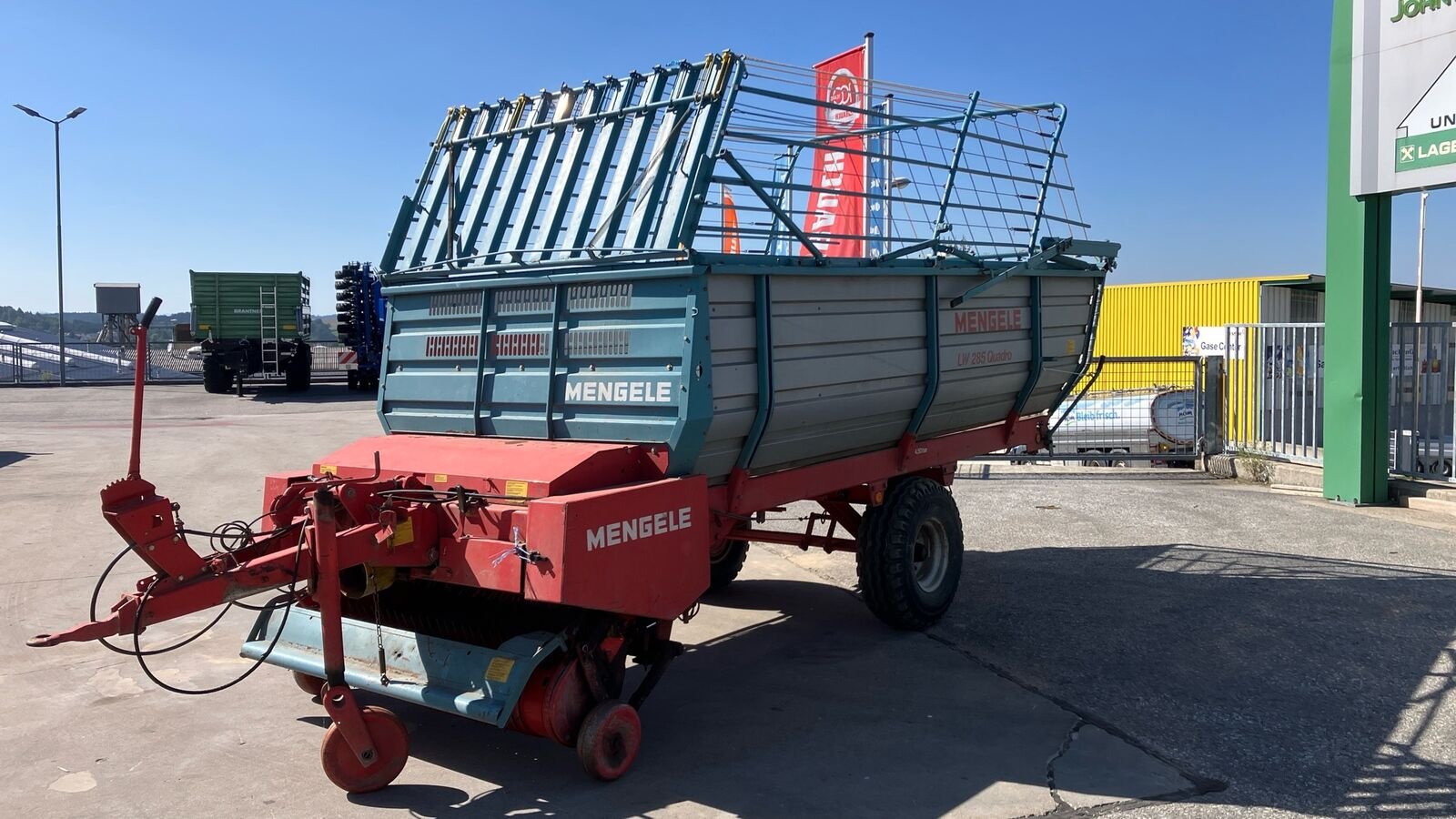Ladewagen des Typs Mengele LW 285 Quadro, Gebrauchtmaschine in Zwettl (Bild 1)