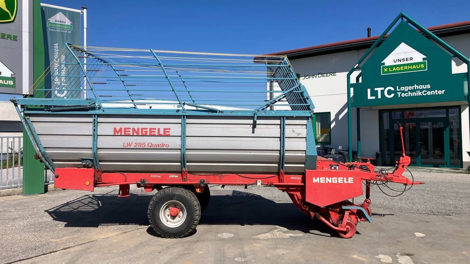 Ladewagen des Typs Mengele LW 285 Quadro, Gebrauchtmaschine in Zwettl (Bild 7)