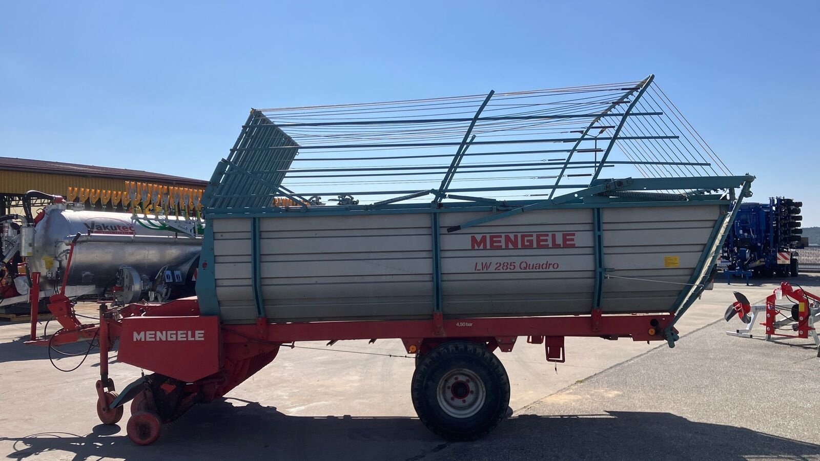 Ladewagen des Typs Mengele LW 285 Quadro, Gebrauchtmaschine in Zwettl (Bild 9)