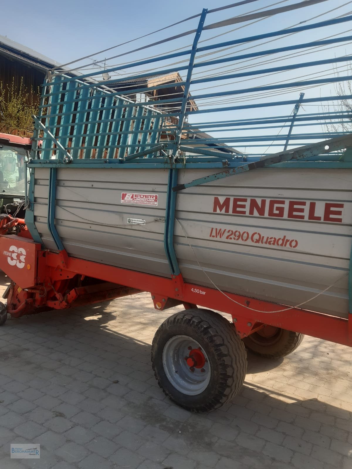 Ladewagen des Typs Mengele LW 290 Quadro, Gebrauchtmaschine in Söchtenau (Bild 3)