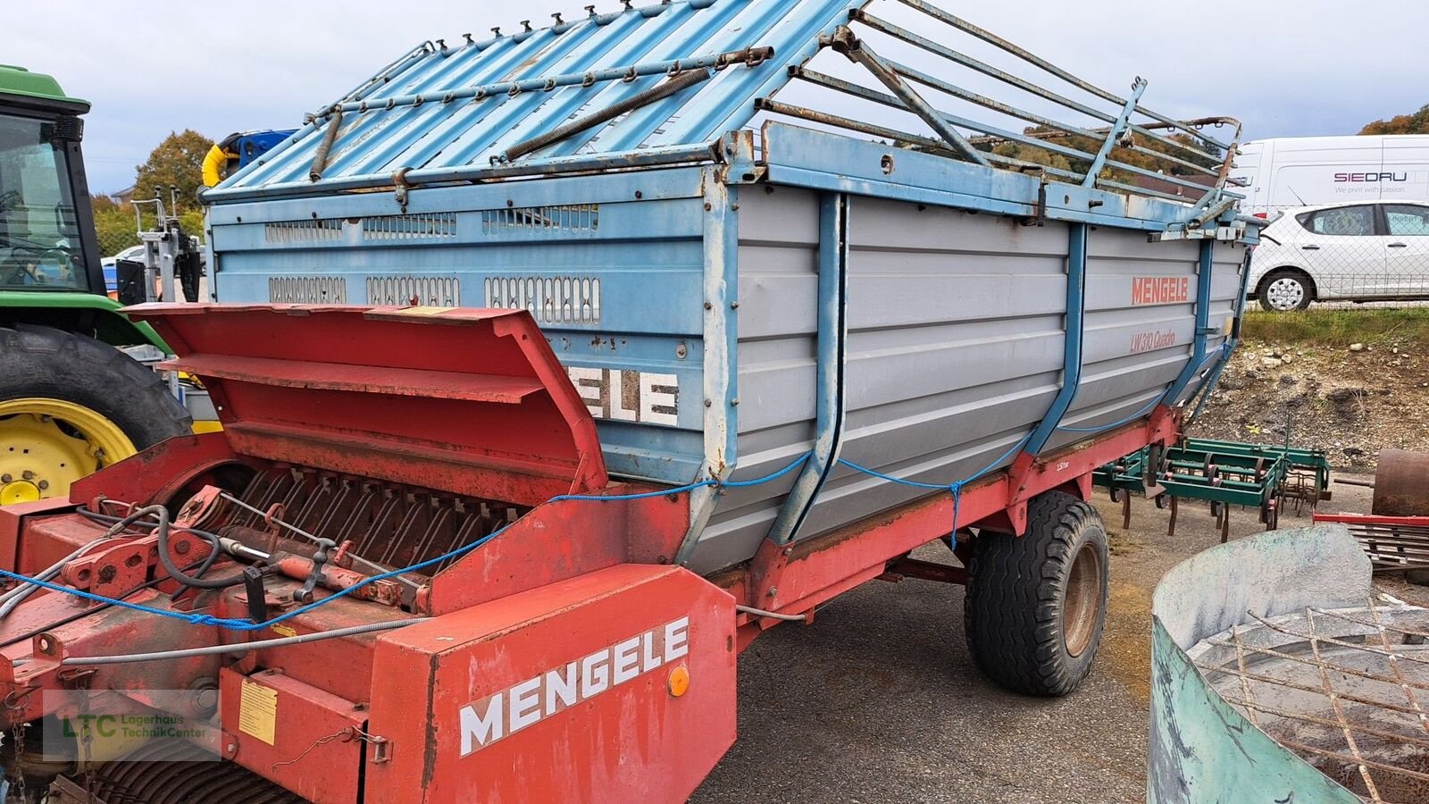 Ladewagen от тип Mengele LW 310 Quadro  6 Messer, Gebrauchtmaschine в Redlham (Снимка 2)