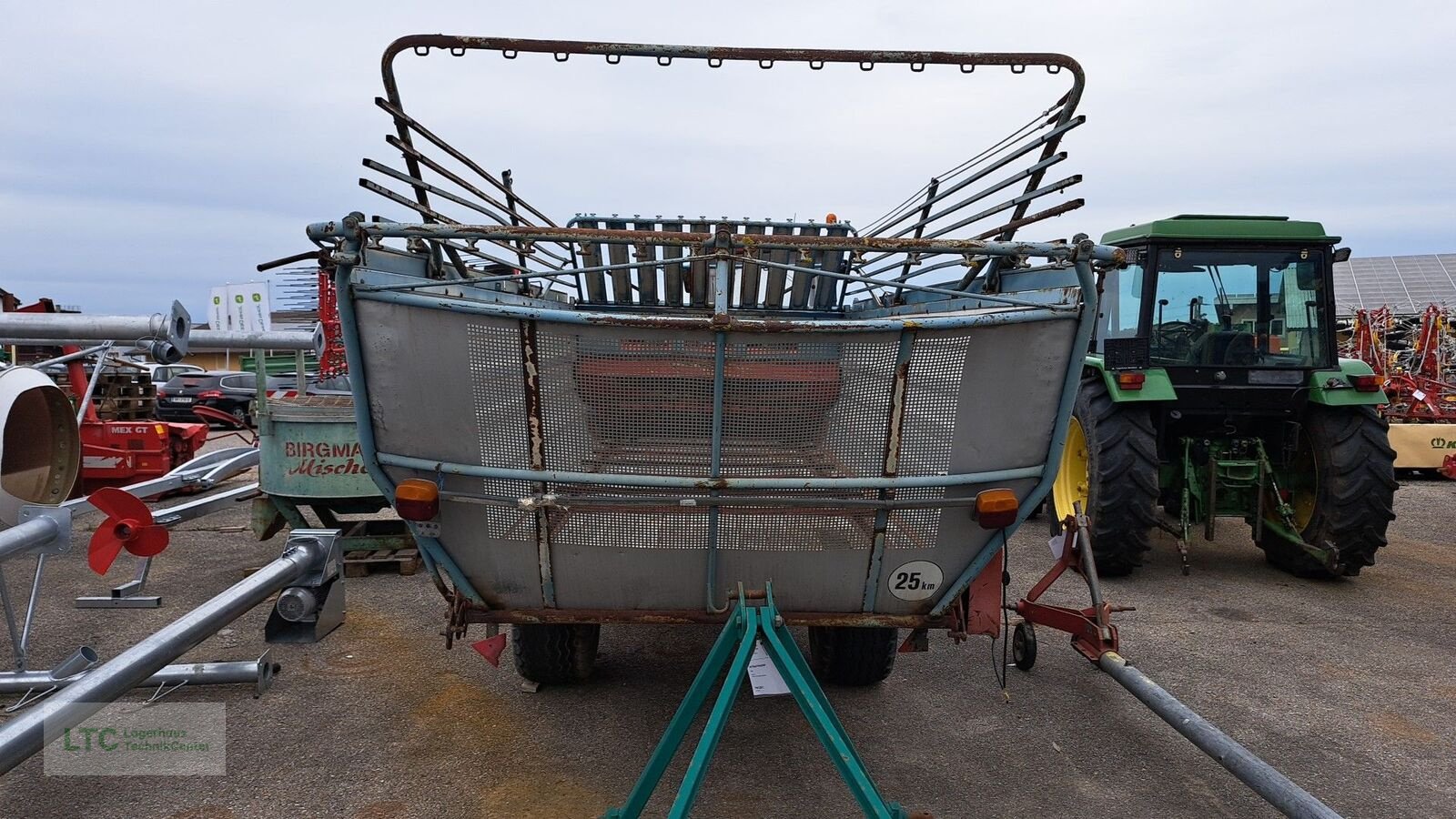 Ladewagen от тип Mengele LW 310 Quadro  6 Messer, Gebrauchtmaschine в Redlham (Снимка 7)