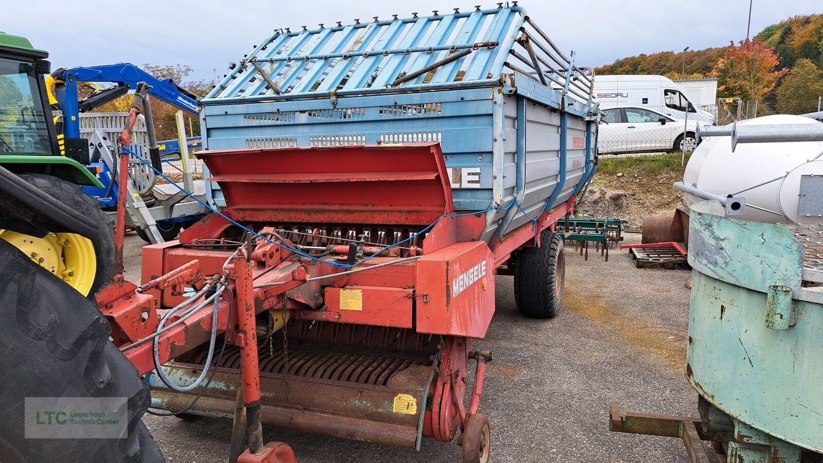 Ladewagen от тип Mengele LW 310 Quadro  6 Messer, Gebrauchtmaschine в Redlham (Снимка 5)