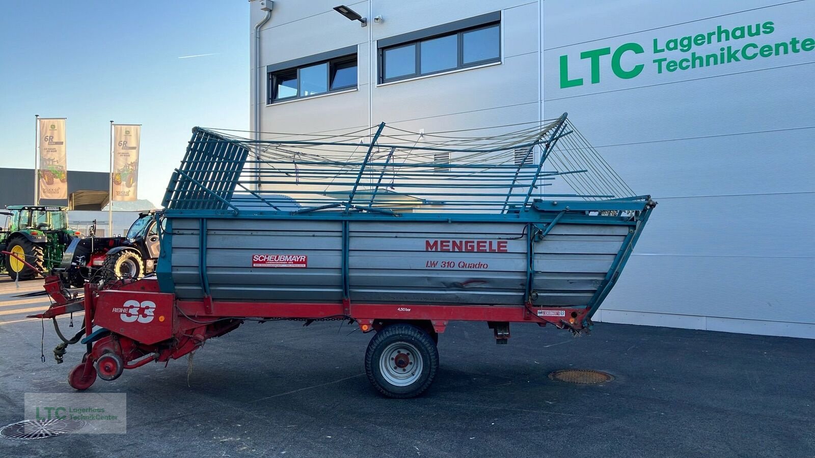 Ladewagen of the type Mengele LW 310 Quadro, Gebrauchtmaschine in Redlham (Picture 9)
