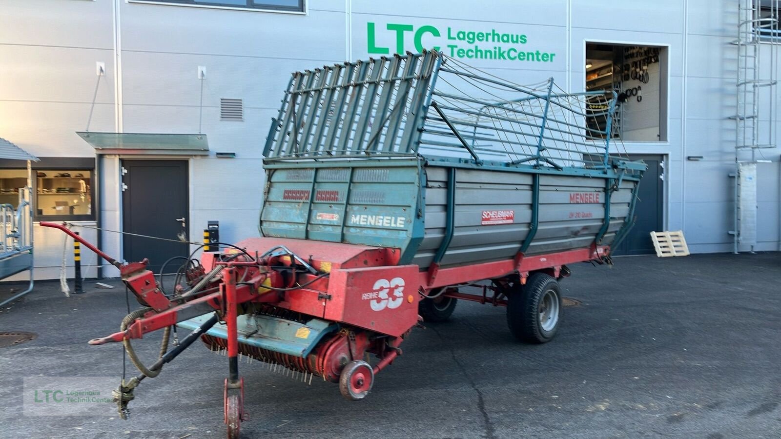 Ladewagen of the type Mengele LW 310 Quadro, Gebrauchtmaschine in Redlham (Picture 1)