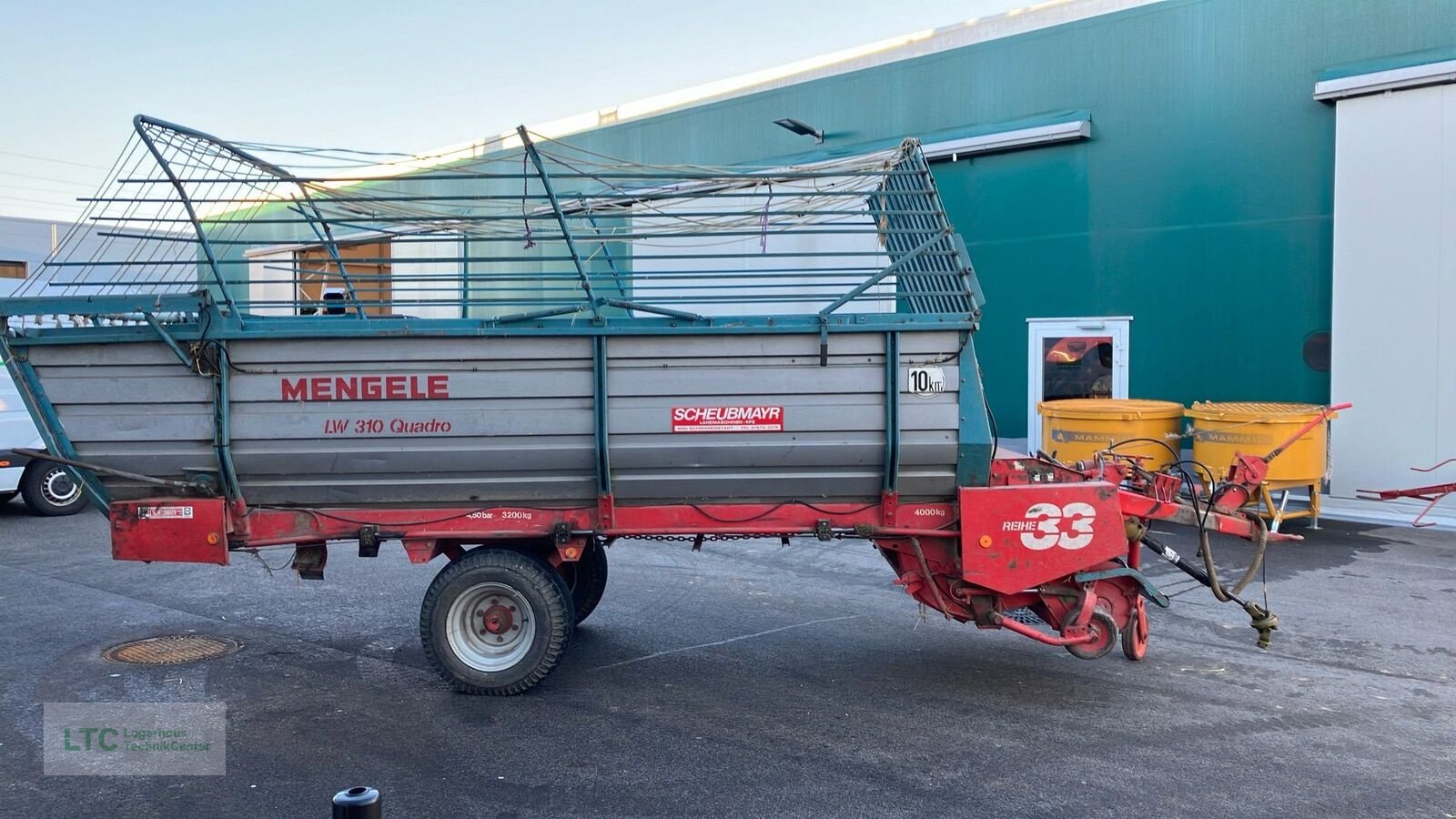 Ladewagen of the type Mengele LW 310 Quadro, Gebrauchtmaschine in Redlham (Picture 7)