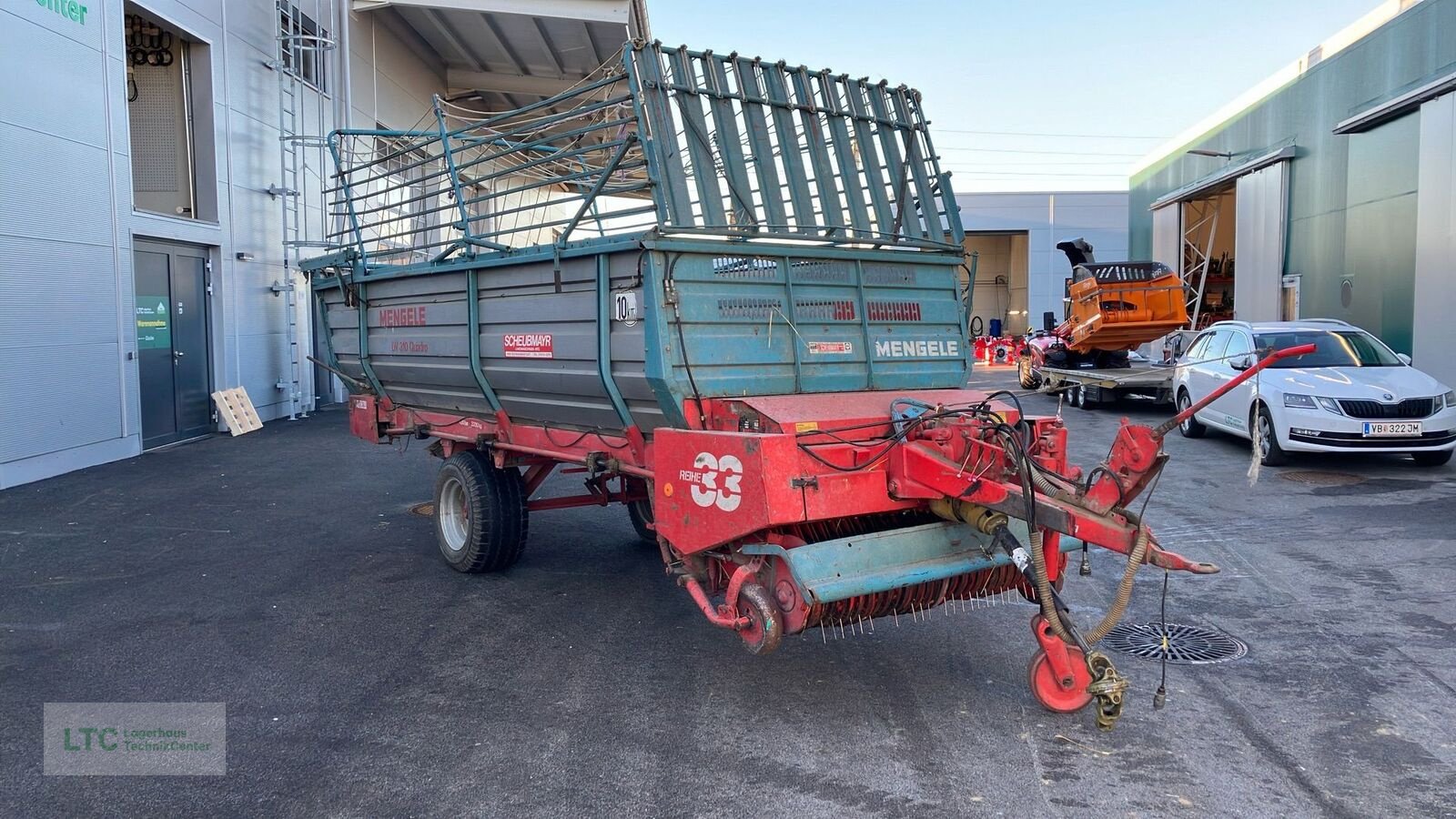 Ladewagen of the type Mengele LW 310 Quadro, Gebrauchtmaschine in Redlham (Picture 2)