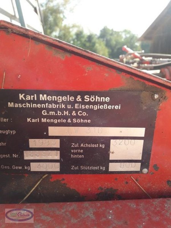 Ladewagen a típus Mengele LW 310 Quatro, Gebrauchtmaschine ekkor: Münzkirchen (Kép 2)
